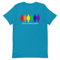 Love is Love is Love (Rainbow Womxn) - SS T-Shirt