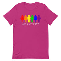 Love is Love is Love (Rainbow Womxn) - SS T-Shirt