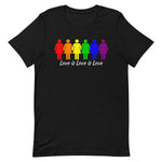 Love is Love is Love (Rainbow Womxn) - SS T-Shirt