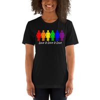 Love is Love is Love (Rainbow Womxn) - SS T-Shirt
