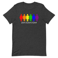 Love is Love is Love (Rainbow Womxn) - SS T-Shirt