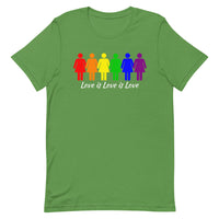 Love is Love is Love (Rainbow Womxn) - SS T-Shirt