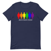 Love is Love is Love (Rainbow Womxn) - SS T-Shirt