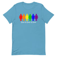 Love is Love is Love (Rainbow Womxn) - SS T-Shirt